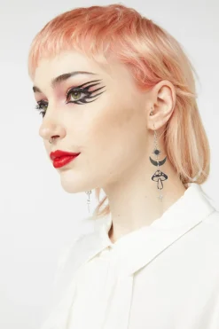 Celestial Mushroom Earrings
