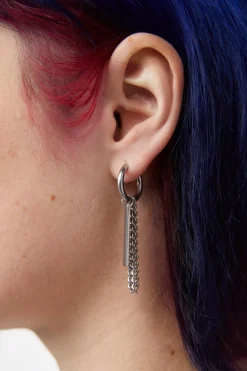 Chain Huggie Earrings