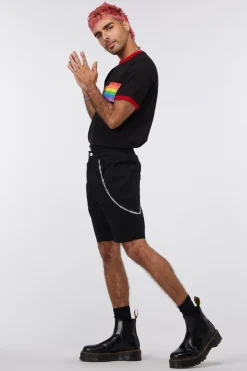 Chain Trim Shorts