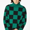 Checkerboard Oversize Knit