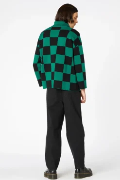 Checkerboard Oversize Knit