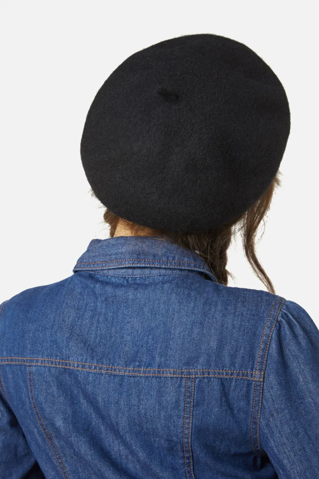 Cherry Embroidered Beret