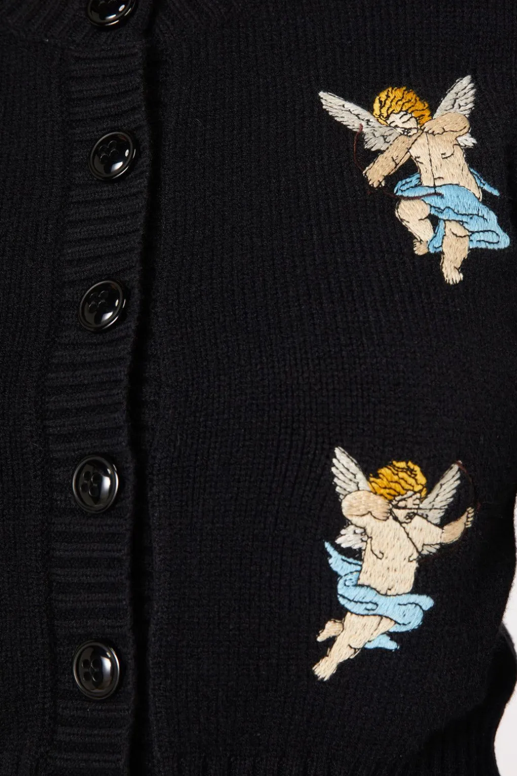 Cherub Embroidery Cardi