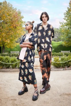 Cherub Viscose Print Shirt