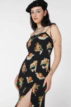 Cherub Viscose Slip Dress