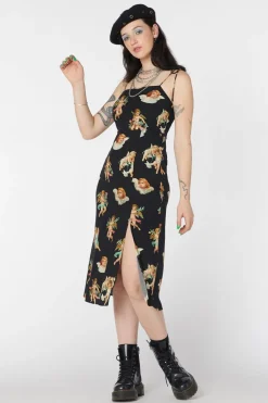 Cherub Viscose Slip Dress