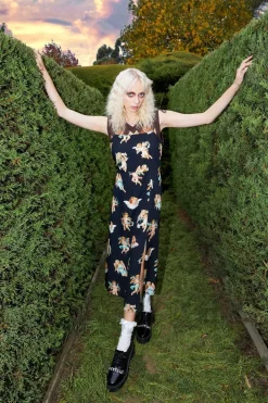 Cherub Viscose Slip Dress