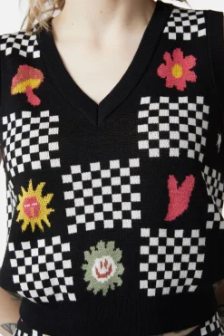 Chess At Picnic Vest