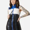 Chunky Zip Pu Dress