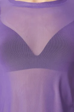 Classic Plain Mesh Top