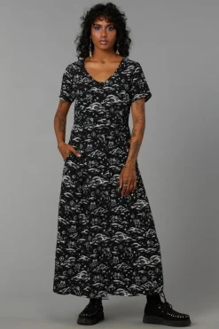 Cloudy Nights Goth Dress