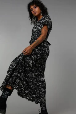 Cloudy Nights Goth Dress