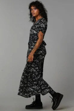 Cloudy Nights Goth Dress