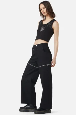 Cobweb Embroidered Tank