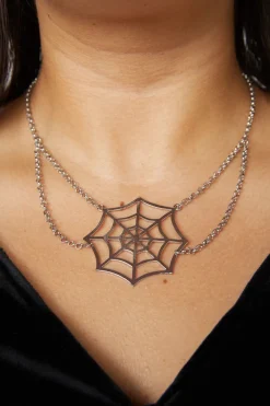 Cobweb Necklace
