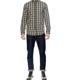 College Checkered L/S Shirt