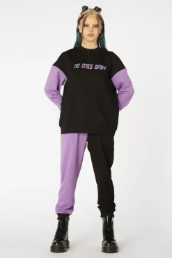 Colour Block Print Sweater