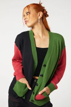 Colourblock Cardigan