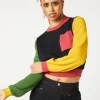 Colourblock Knit Jumper