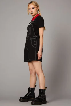 Contrast Stitch Overall