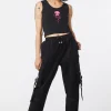Contrast Stitch School Cargo Pant