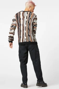 Corpse Textured Knit Jumper
