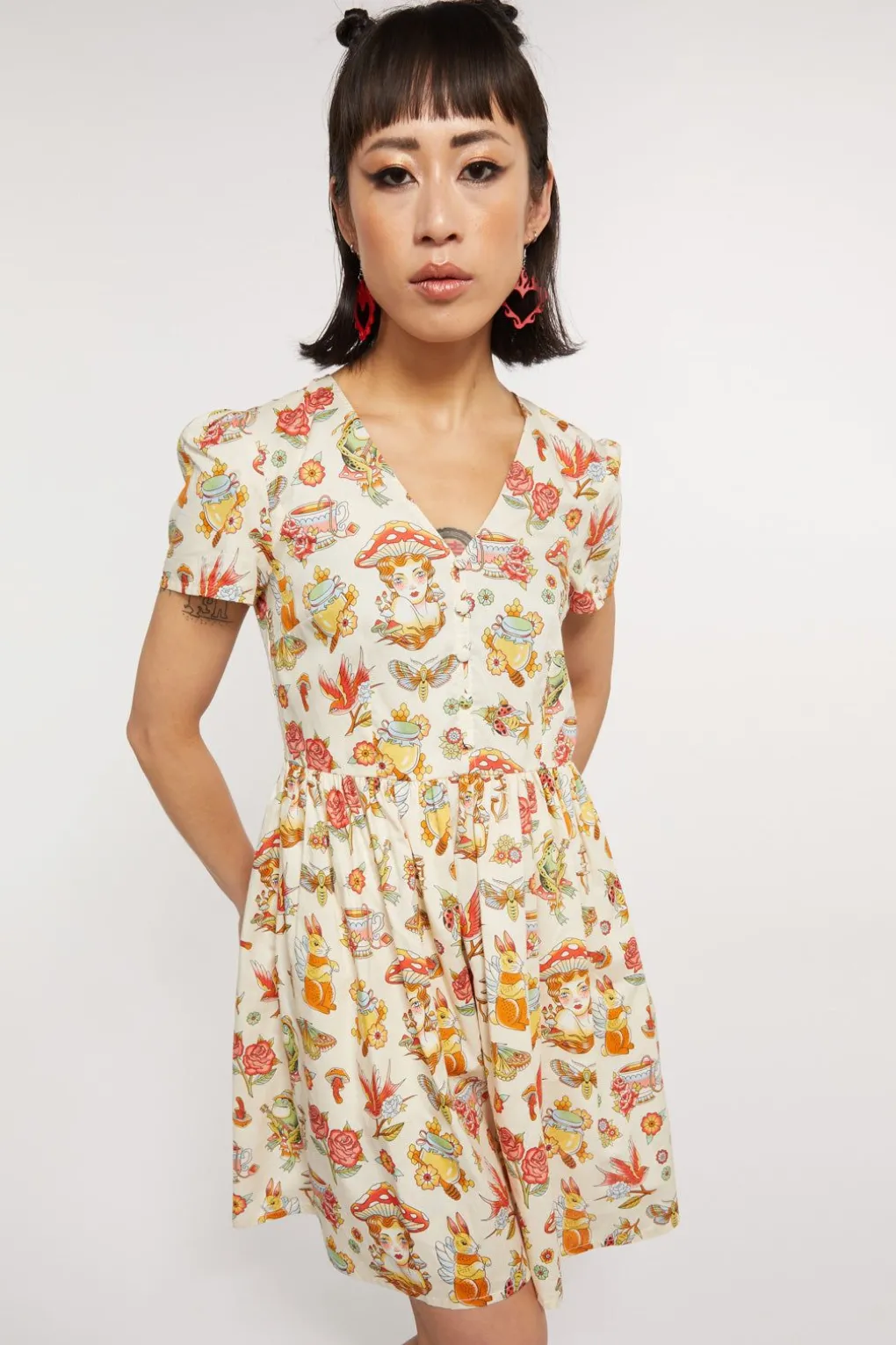 Cottagecore Tattoo Dress