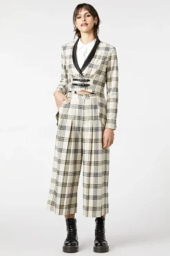 Crescent Tartan Tail Coat