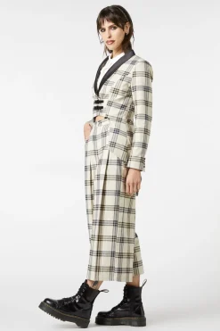 Crescent Tartan Tail Coat