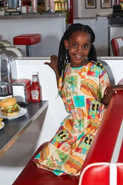 Croc Burger Kids Dress