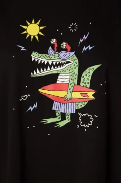 Crocodile Print Goth Dress