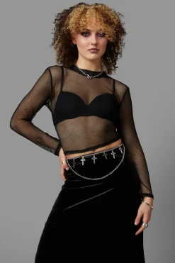 Cross Belly Chain