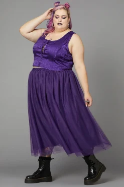 Curve Amethyst Corset Top