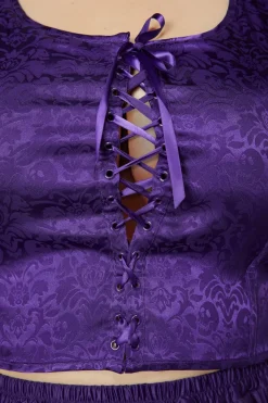 Curve Amethyst Corset Top