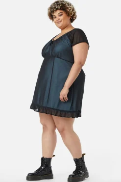 Curve Confess Mesh Mini Dress