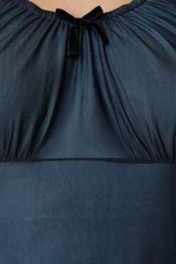 Curve Confess Mesh Mini Dress