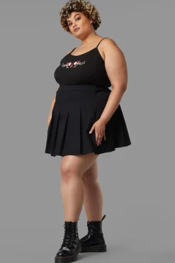 Curve Crunchy Mini Skirt