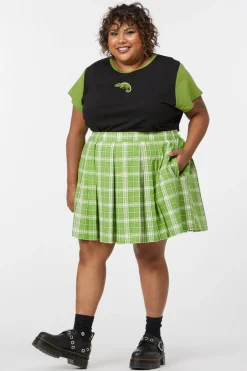 Curve Dazed Tartan Mini Skirt