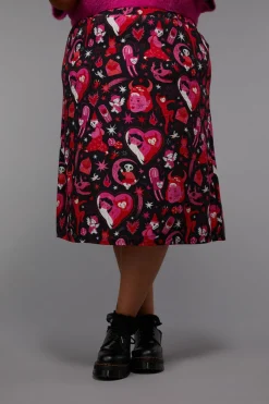Curve Devil Dance Party Skirt