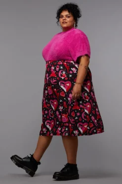 Curve Devil Dance Party Skirt