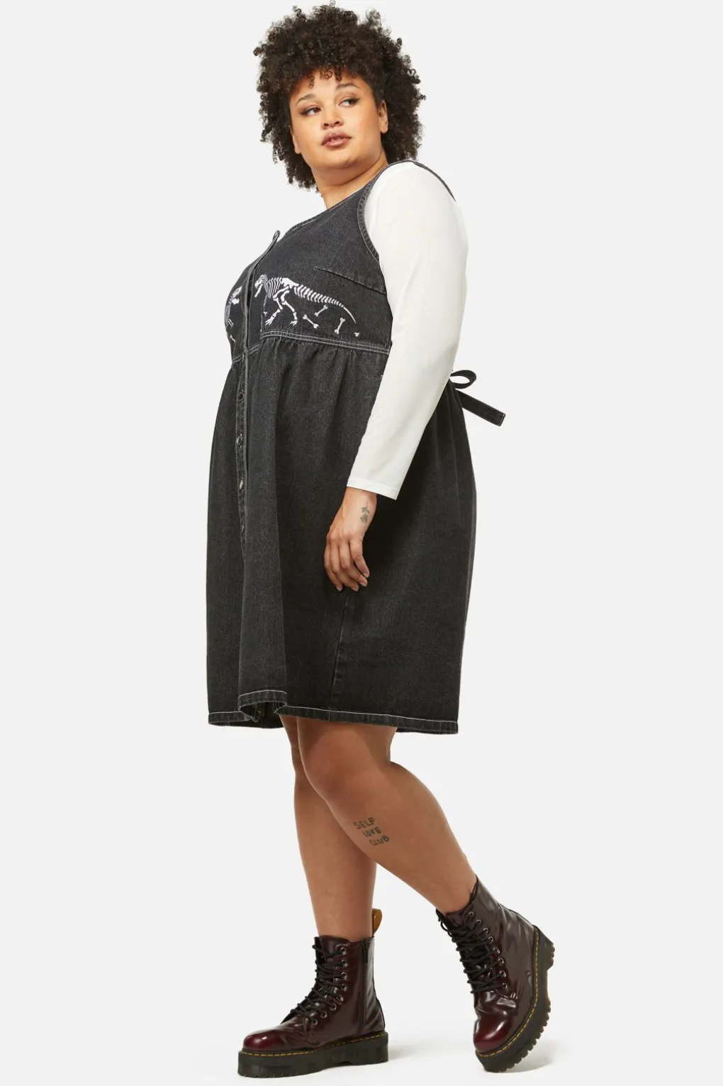 Curve Early Jurassic Dino Pinafore