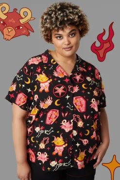 Curve Hellish Blouse