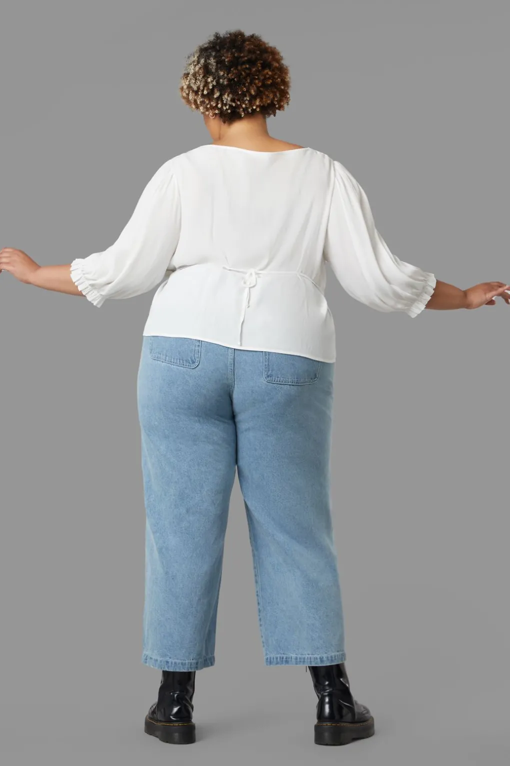 Curve Lily Pad Blouse