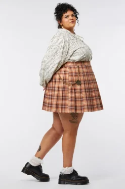 Curve Looking Glass Tartan Skirt