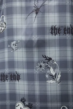 Curve Love Her Printed Satin Split Dress