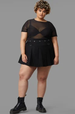 Curve Menacing Mini Skirt