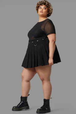 Curve Menacing Mini Skirt