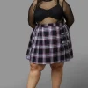 Curve Myrtle Tartan Skirt
