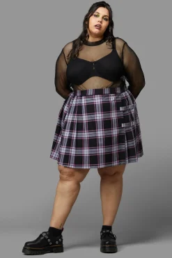 Curve Myrtle Tartan Skirt