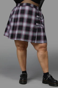 Curve Myrtle Tartan Skirt
